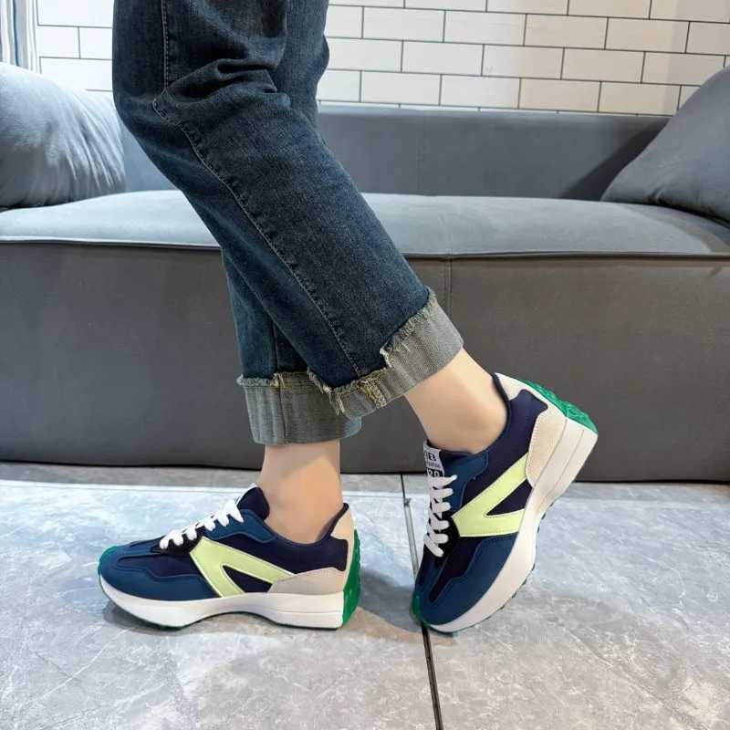 New Arrival Womens Sneakers 2024 Summer Causal Shoes for Woman Fashion Breathable Lace Up Loafers Platform Walking Designer Sneakers Women T250311