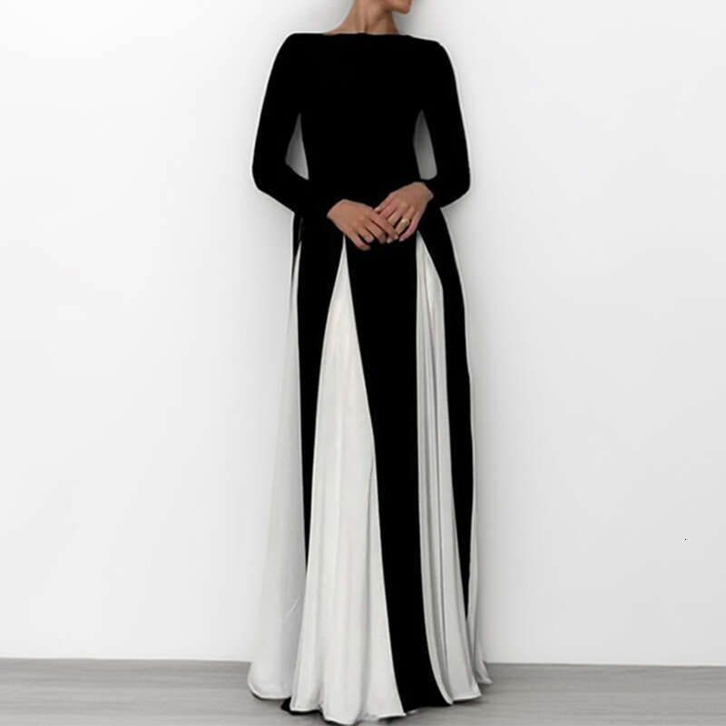 Women's 2025 New Personalized Fashion Temperament Elegant And Sexy Backless Slim Evening Dress KLMY