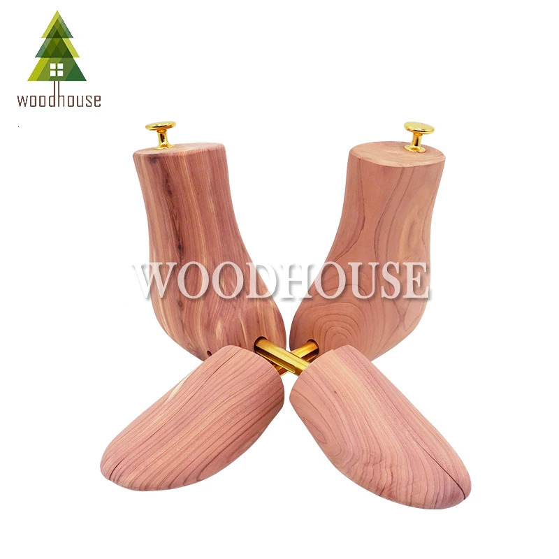 Mens and Womens Single Tube Adjustable Red Cedar Boot Stretcher Wood Shoe Tree 250305