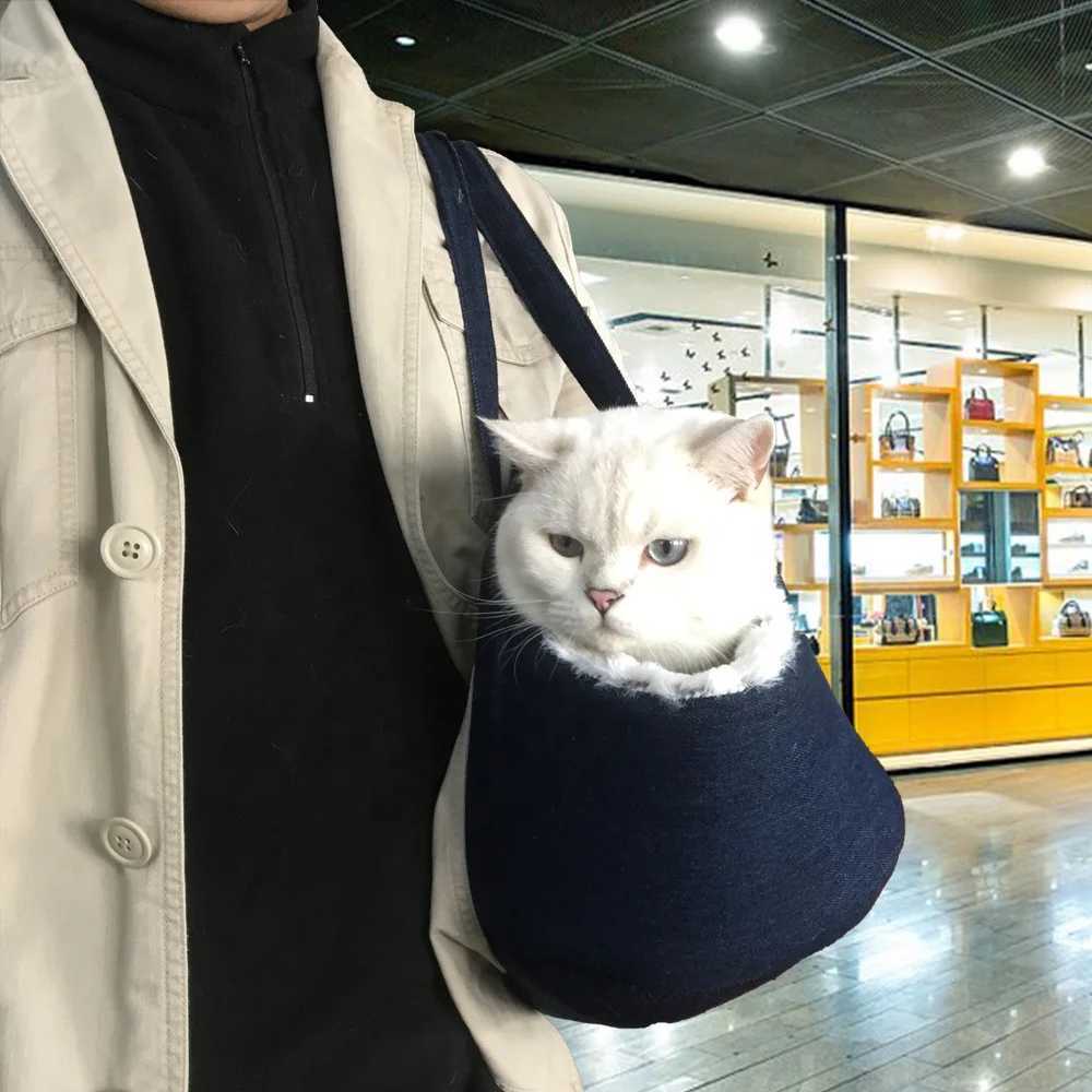 Pets Carrier for Cat Carrying Bag for Cat Backpack Panier Handbag for Cats Travel Plush Cats Bed Bag Puppy Pet Cat Accessories 250205