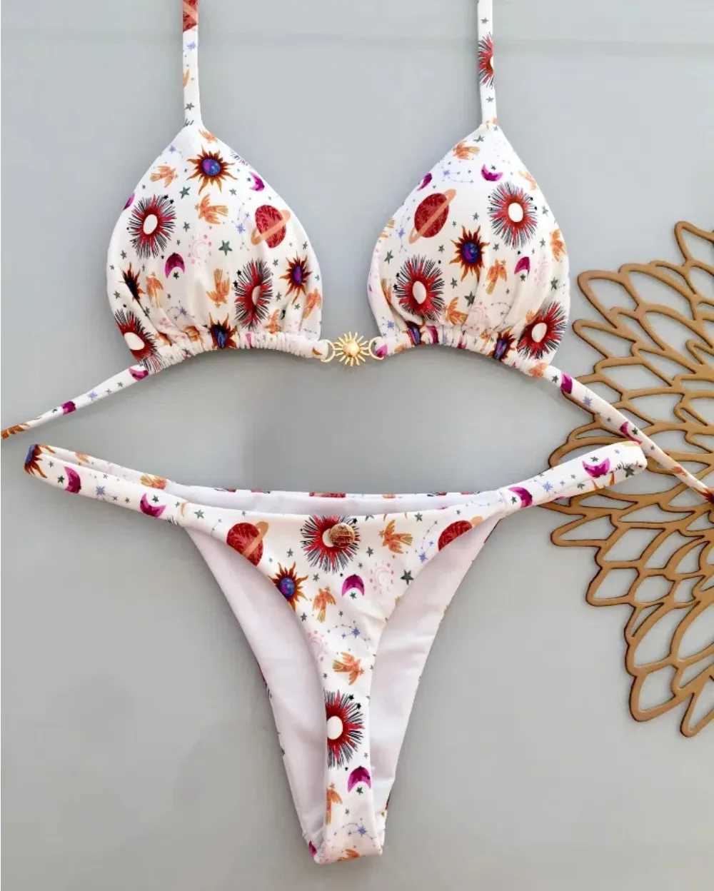 New Bikini Women Sexy Brazil Swimsuit Beach Vacation SwimwearT250602