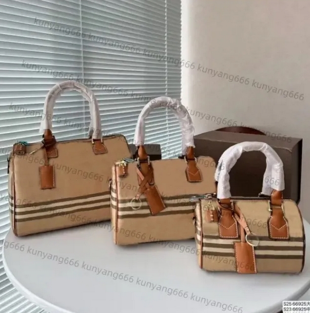 Handbag Large Capacity Tote Bag Women Shoulder Handbag Patchwork Color Canvas Genuine Leather Hasp Lady Crossbody Bags Removable Strap Double Handle