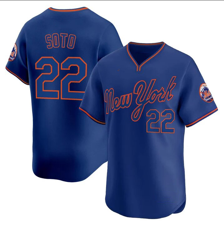 NY 2025 Mets Jersey Juan Soto Francisco Lindor Edwin Diaz Francisco Alvarez Pete Alonso Jeff McNeil Starling Marte Brandon Nimmo Kodai Senga Mark Vientos Jerseys