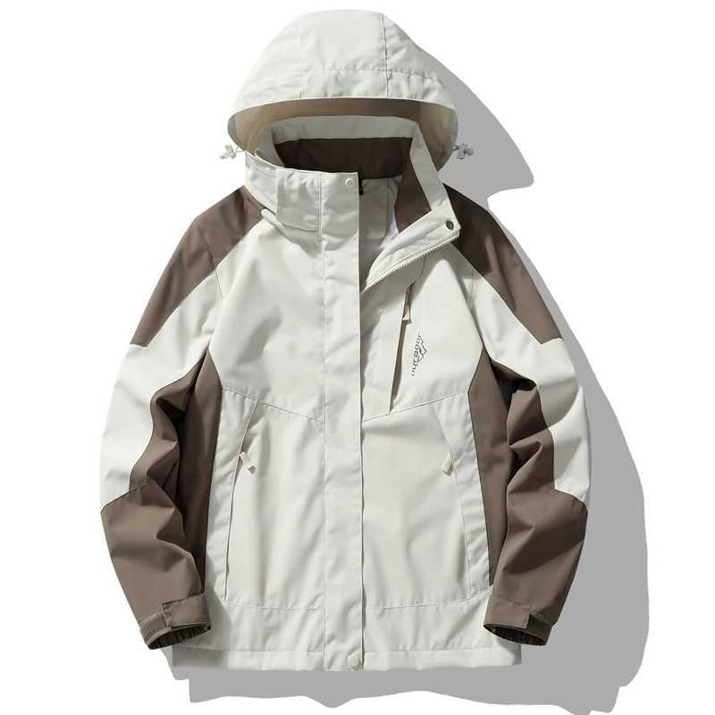 Ueteey 2024 Fashion Hiking Men Women Jackets Windproof Waterproof Camping Running Thin Outdoor Unisex Coats Windbreaker CoupleT250311