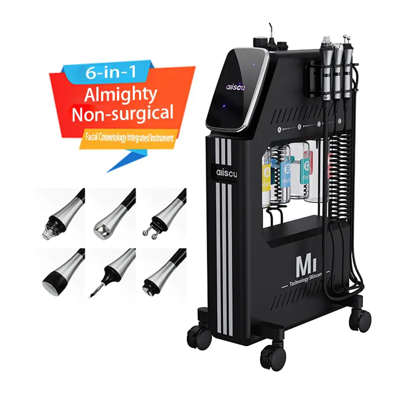 Professional 6 In 1 Beautydermabrasion Aqua Peel Beauty Dermabrasion Beauty Machine Skin Rejuvenation Beauty Deep Cleaning Beauty Machine