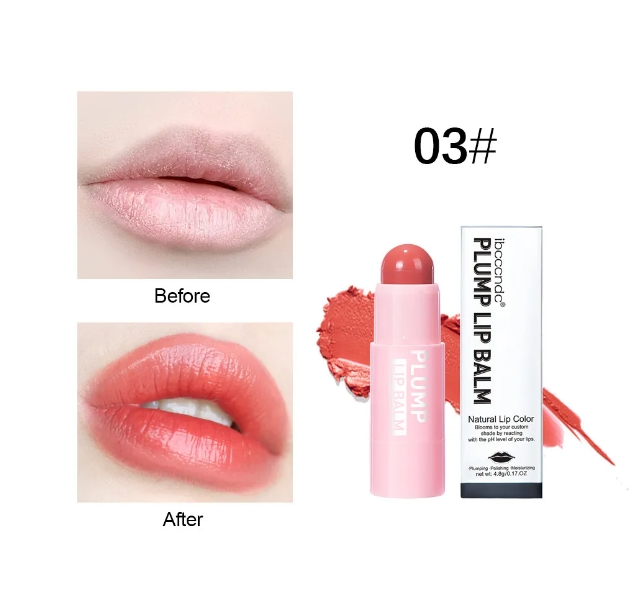 Ibcccndc Big Mouth Feng lipstick DuDu lip moisturizing fade lip lines elastic moisturizing 4 colors