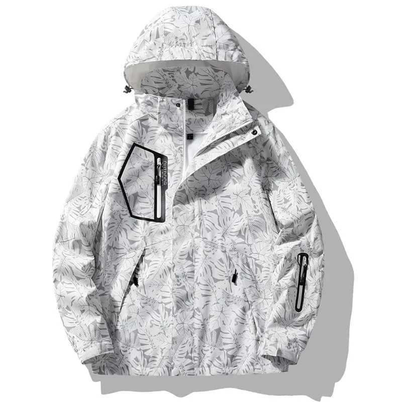 Spring and Autumn Mens and Womens New Style Jackets Thin Hooded Jackets Waterproof Outdoor Sports Mountaineering SuitsT250311