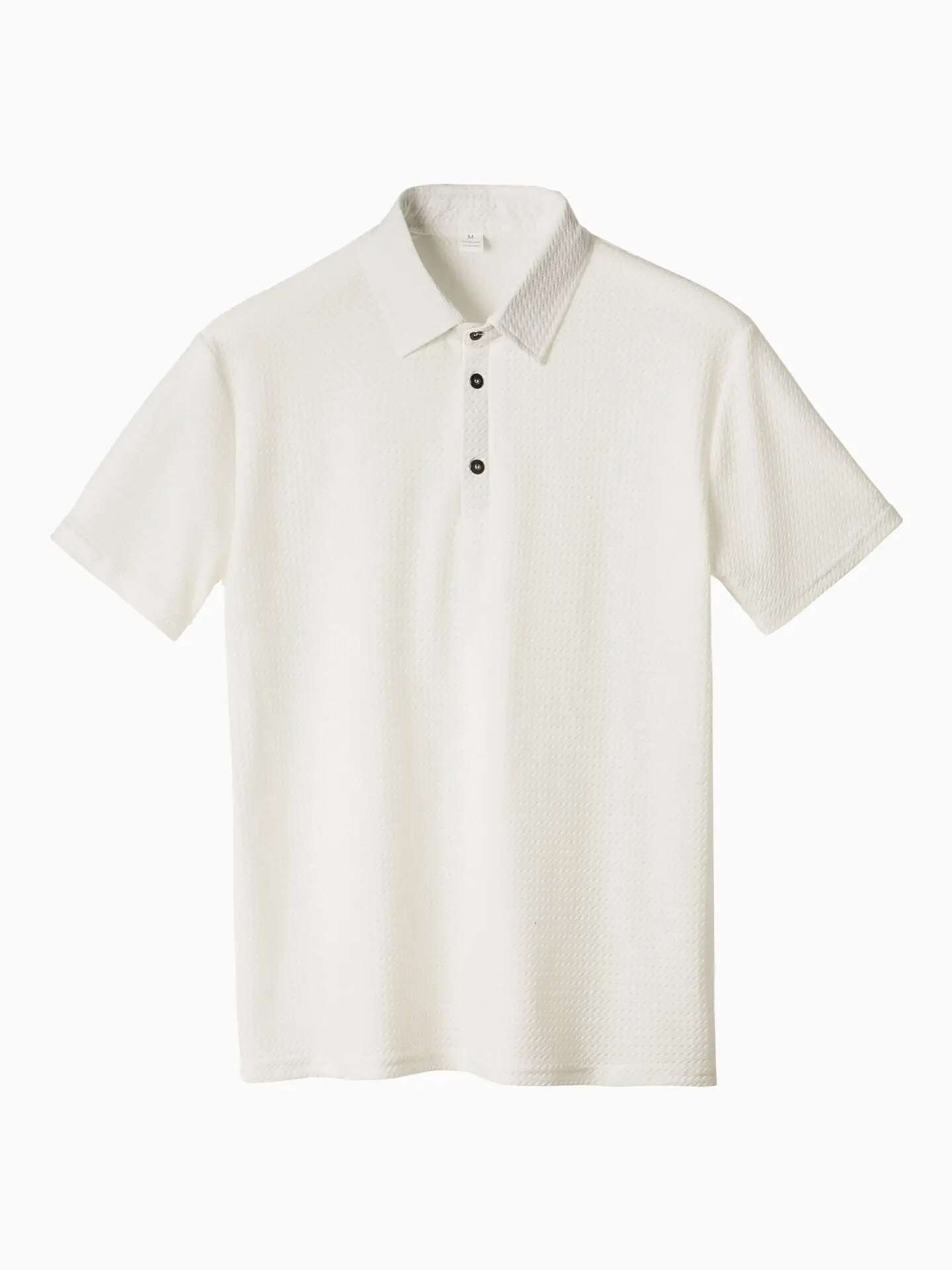 Cross-Border Summer Sell High-End New Quick Dry Men's Ice Silk Collar POLO Polo Shirt