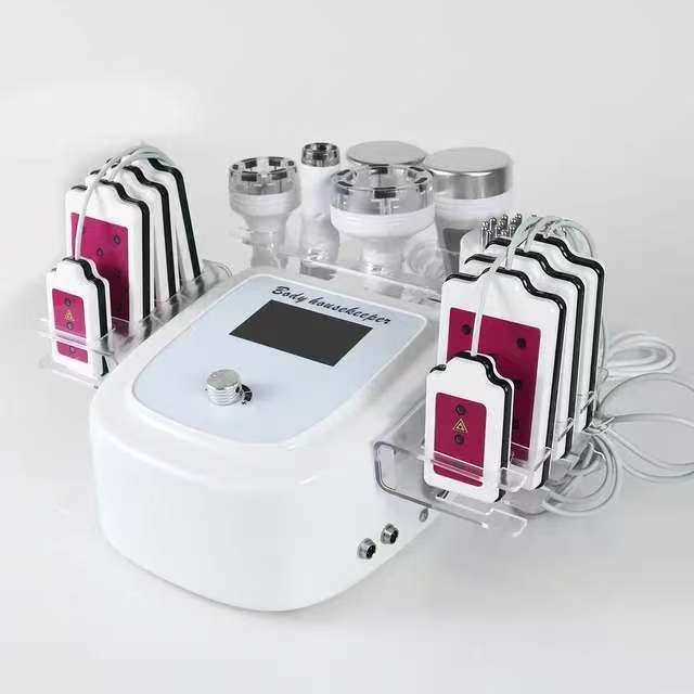 7 In 1 80K Vacuum Cavitation Ultrasonic Machine leser Lipo Massage fit Burning Cellulite Removal Body Slimming Shape Massager