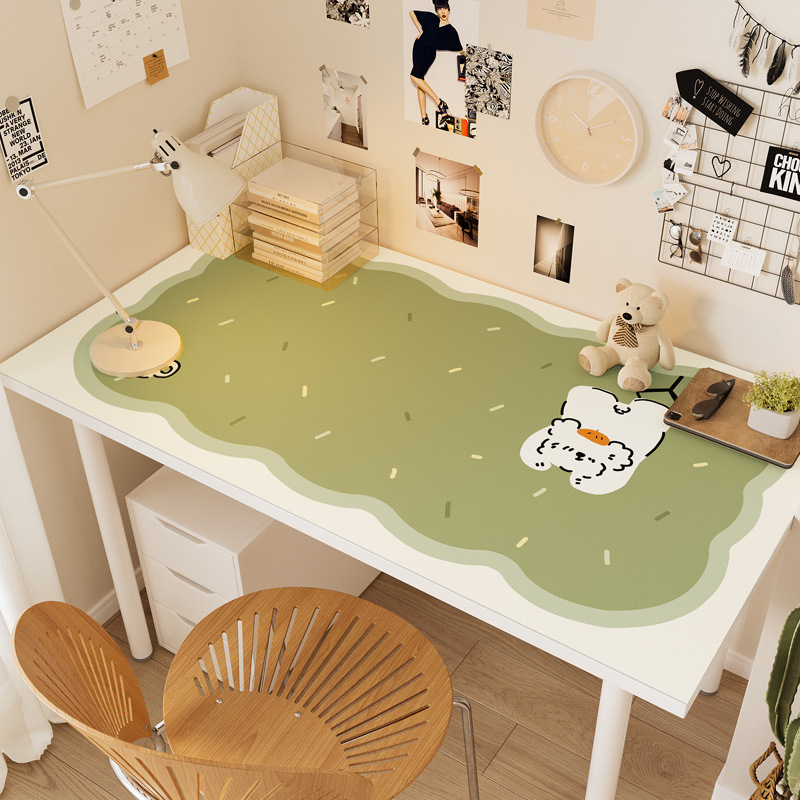 Desk study waterproof tablecloth children's computer desk mat oil-proof, scratch-resistant and wear-resistant mat 91ZV01