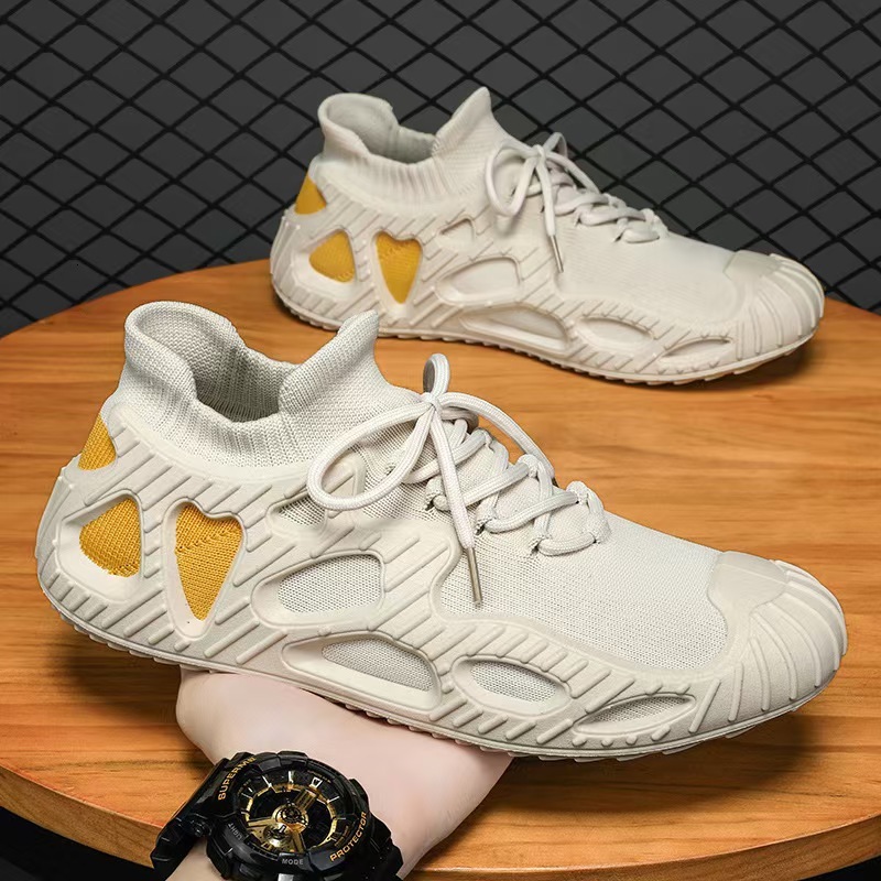 Classic Men's Woven Socks Sports Shoe Designer 2025 New Casual Comfortable Lightweight Running Shoes Multifunctional Outdoor Shoes Fashionable Da