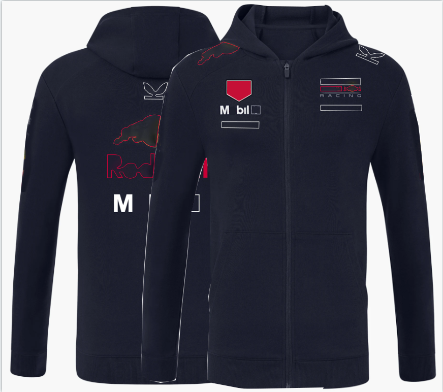 F1 Formula 1 hoodie team lapel T-shirt with the same custom
