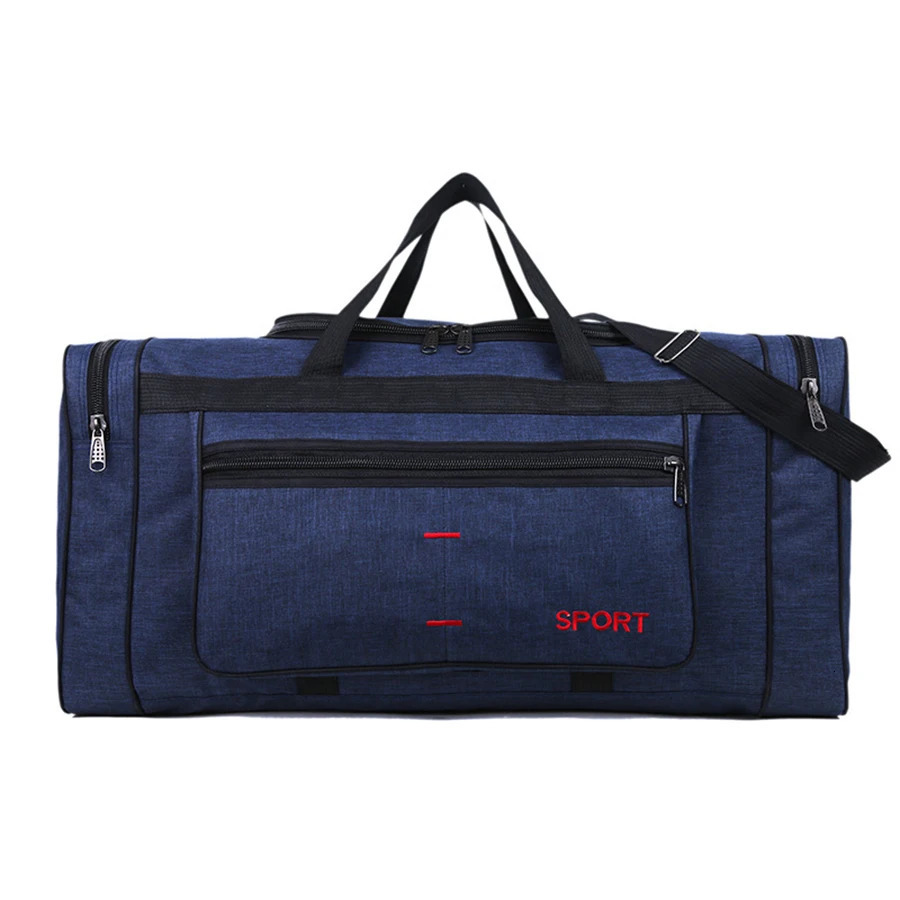 Shoulder Large Capacity Travel Bags Korean Version Waterproof Oxford Cloth Oversized Duffel Bag Men Luggage Big Handbag 250311