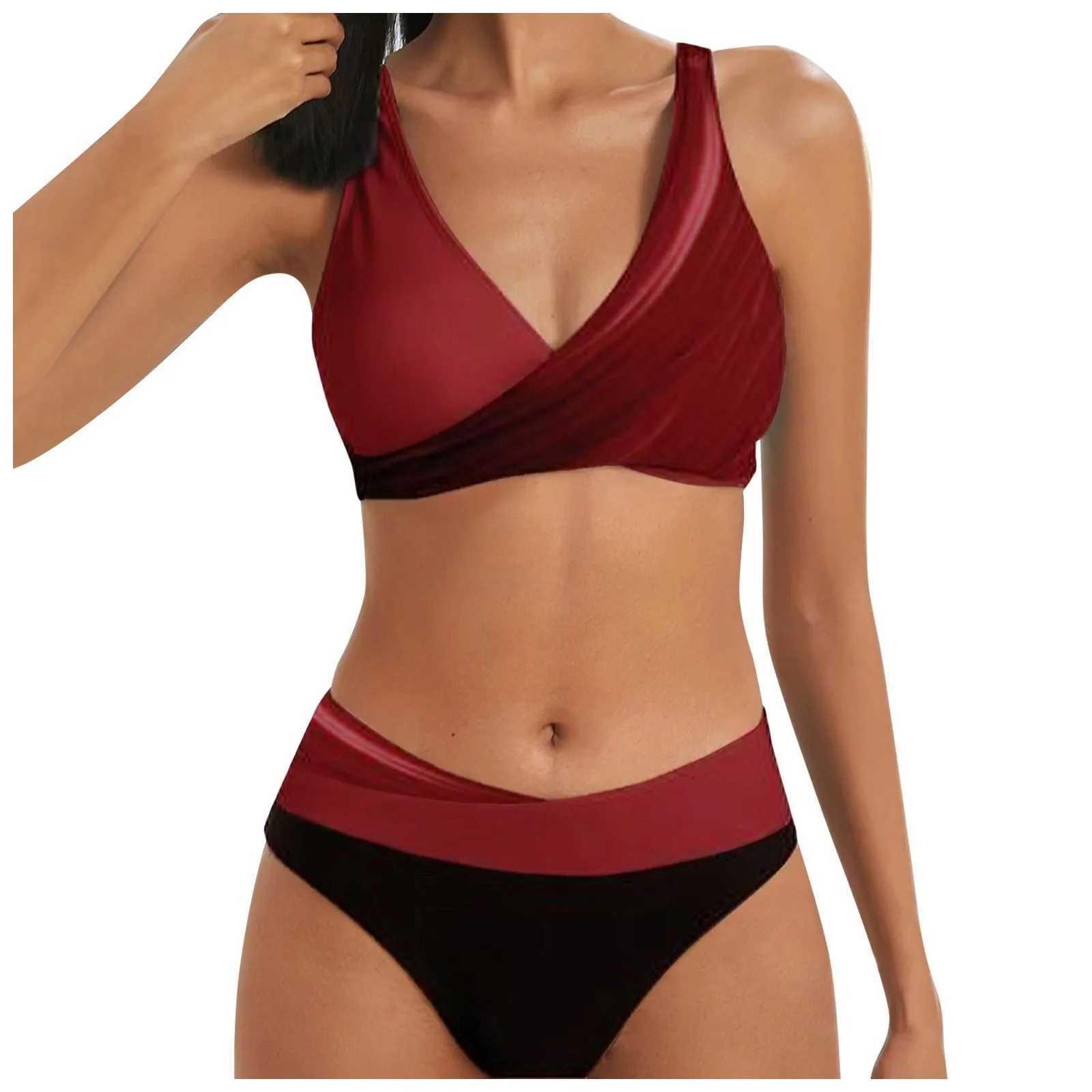 Prints Bathing Swimsuit Bikinis Set Womens High Waist Bottoms Bikini 2 Piece WomenS Swimsuit Bikini Woman 2024 Trend Push Up T250602