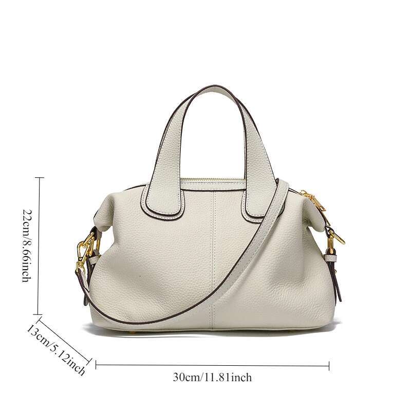 2025 New Arrival Women's Premium Leather Tote Bag - Oversized Convertible Shoulder Purse With Stylish Commuter Design