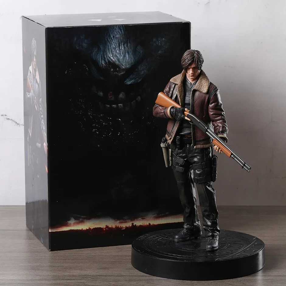Movie Game Leon Kennedy 1/6 Scale Figure Figurine PVC Model Decoration Statue Gift ToyXJ250311