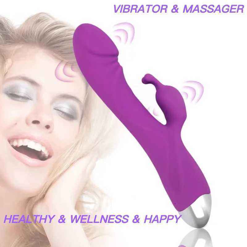 Vibrator for Women G Spot Clitoris Stimulator Vagina Nipple Dildo Silent Adults Sex Toy Female masturbation Massager vibrationXJ250311