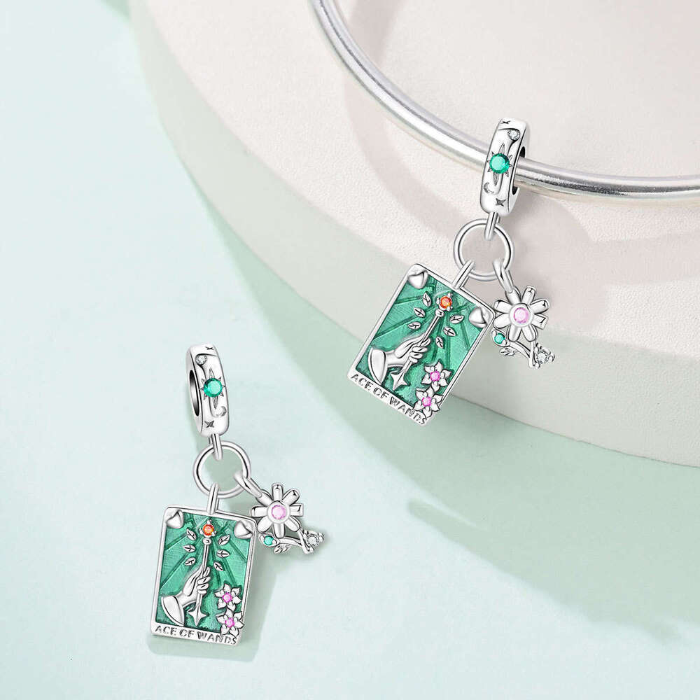 New Style DIY Jewelry Accessories Bracelet for women gift 925 Sterling Silver Commemorative Vitality World Pendant Beads Charms