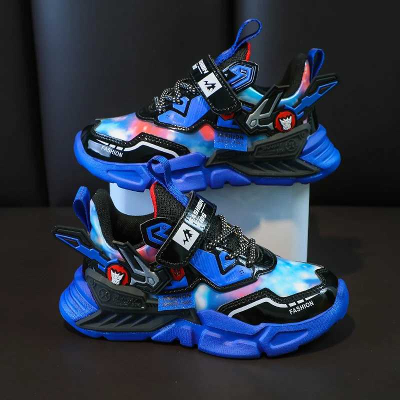 A new pair of boys sports shoes dad shoes casual shoes boys mechanical sle outdoor shoes running shoesXJ250311