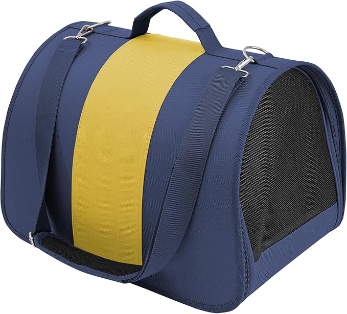 Large Carriers Cats, Durable Fabric Pet Medium Sized Pets, Foldable Travel Puppy Carrier with Soft Edges, Lightweight for Daily Use Free shipping