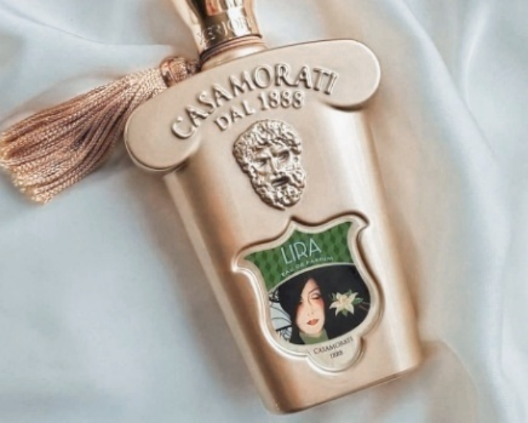 Italian Casamorati Long-Lasting Fragrance - Dal 1888 Lira Scent 100ml Bottle