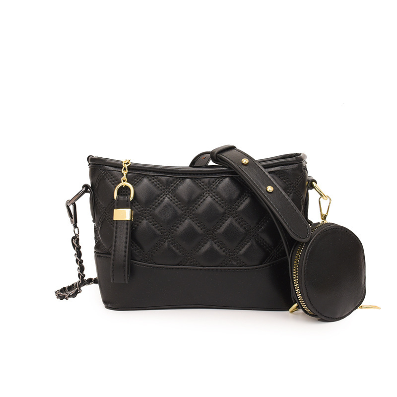 Lingge Embroidery Thread Women's Summer 2025 New Texture Chain Slant Fashion Designer Shoulder Bag
