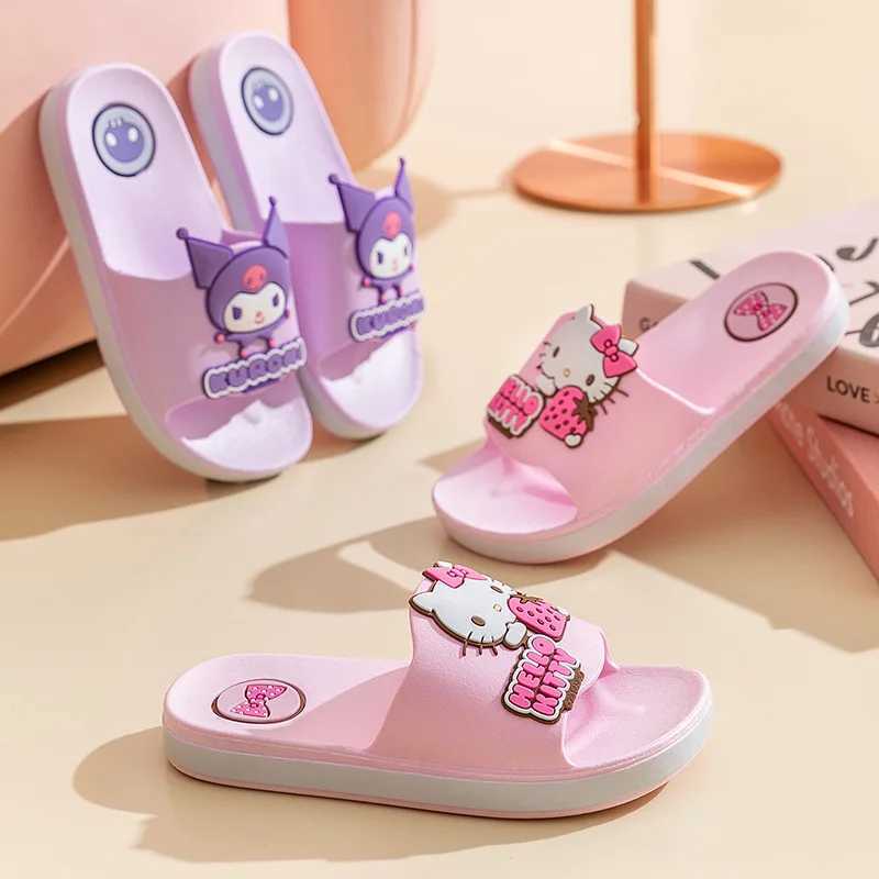 Cute Cartoon Indoor Childrens Slippers Bathroom Non-Slip Wear-Resistant Slippers For Boys And GirlsT250311