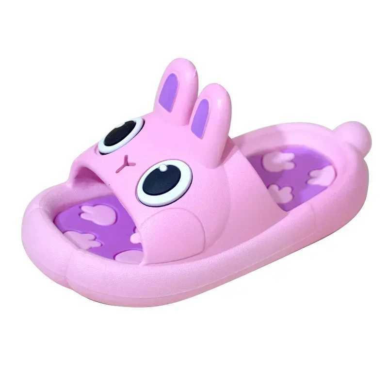 children slippers DIY slippers summer boys shoes rabbit home indoor non-slip bath children slippers kids shoes for girlT250311