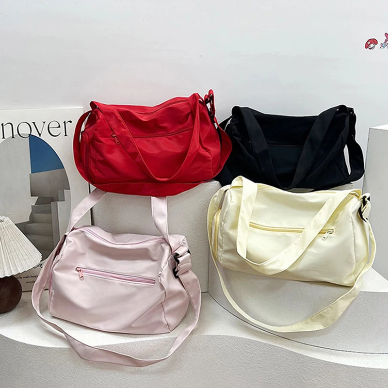 Womens cross travel handbag canvas shoulder messenger bag sports yoga fashion womens 250311