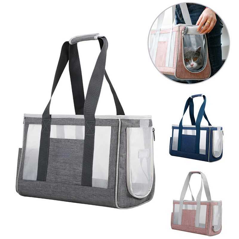 Breathable Pet Carrier Bag Portable Puppy Single Shoulder Bags Travel Handbag for Cats and Dogs Cat Handbag 250205