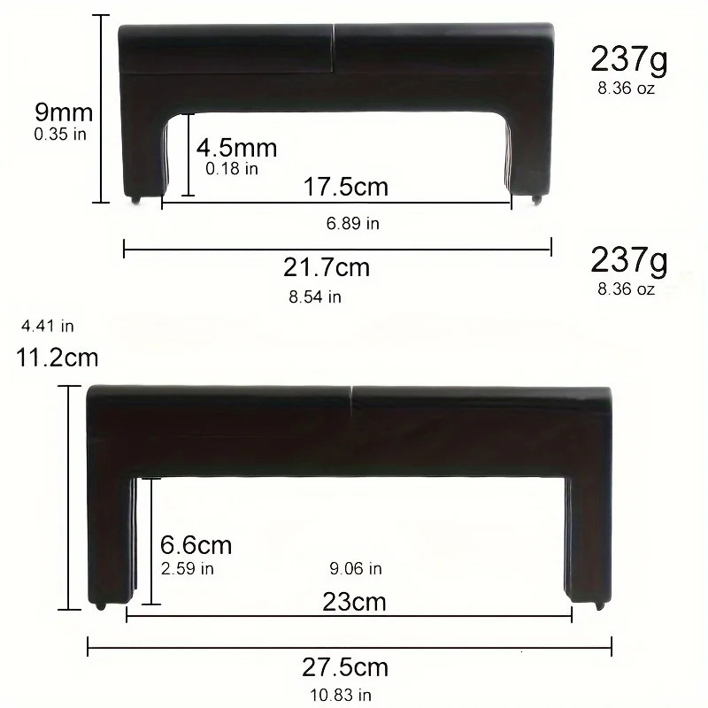 1PC 217cm275cm Fashion Simple Solid Wood Wallet Frame Retro Bag Knitted Wooden DIY Handle Accessories 250311