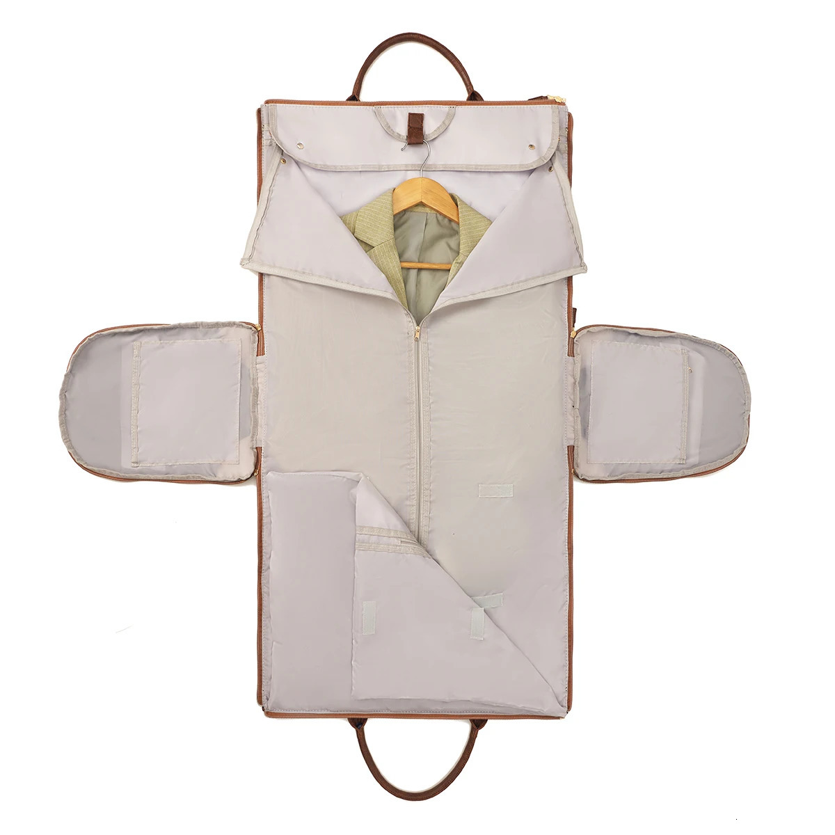 Simple and stylish printed foldable expandable multifunctional travel bag 250311