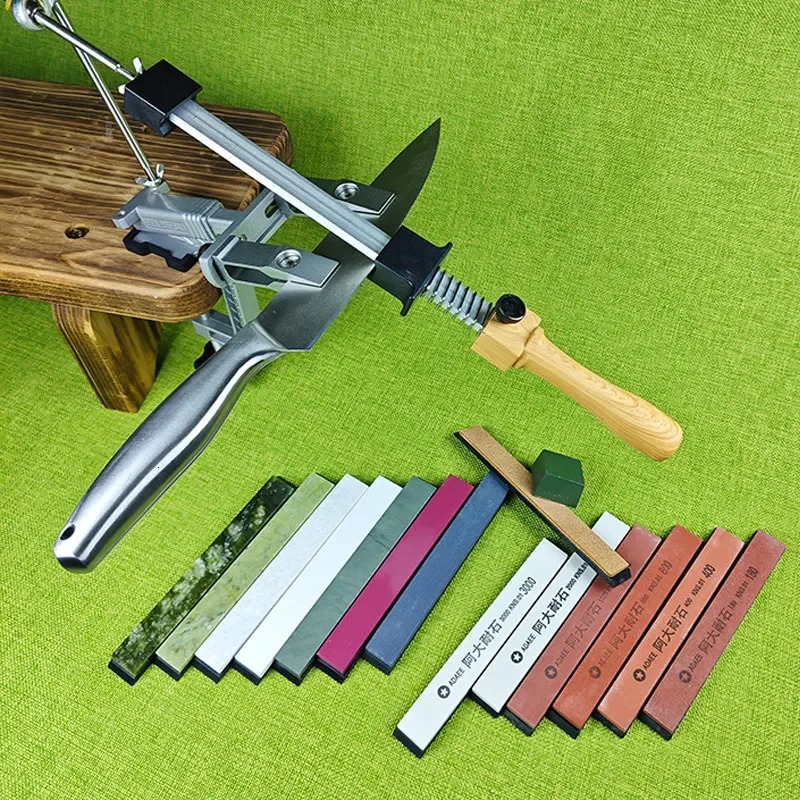 Angle Fixed Knife Sharpener Kitchen Grinding System Honing Diamond Grinder Woodwork Tool Whetstone knife sharpening tool 250311