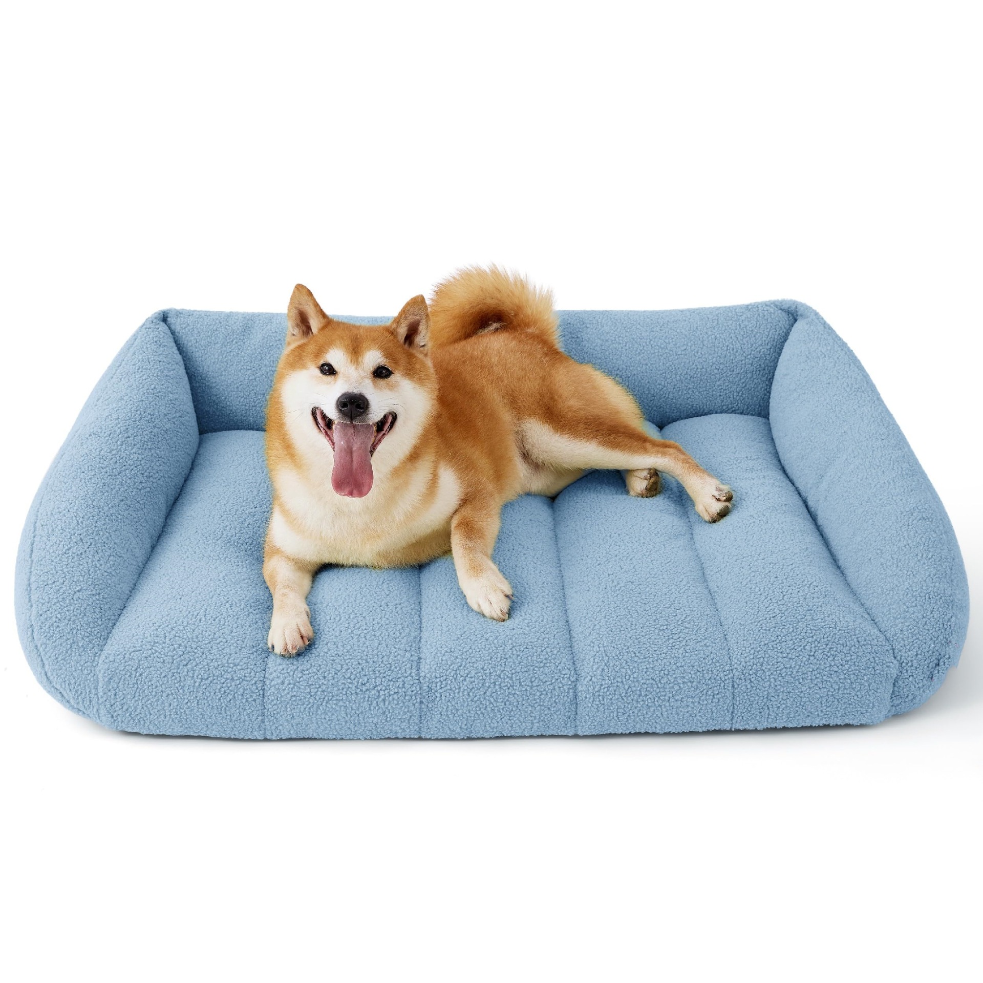 Hot selling Dog Houses pet all season universal sofa mattress rectangular lamb wool cat nest dog nest sofa cushion