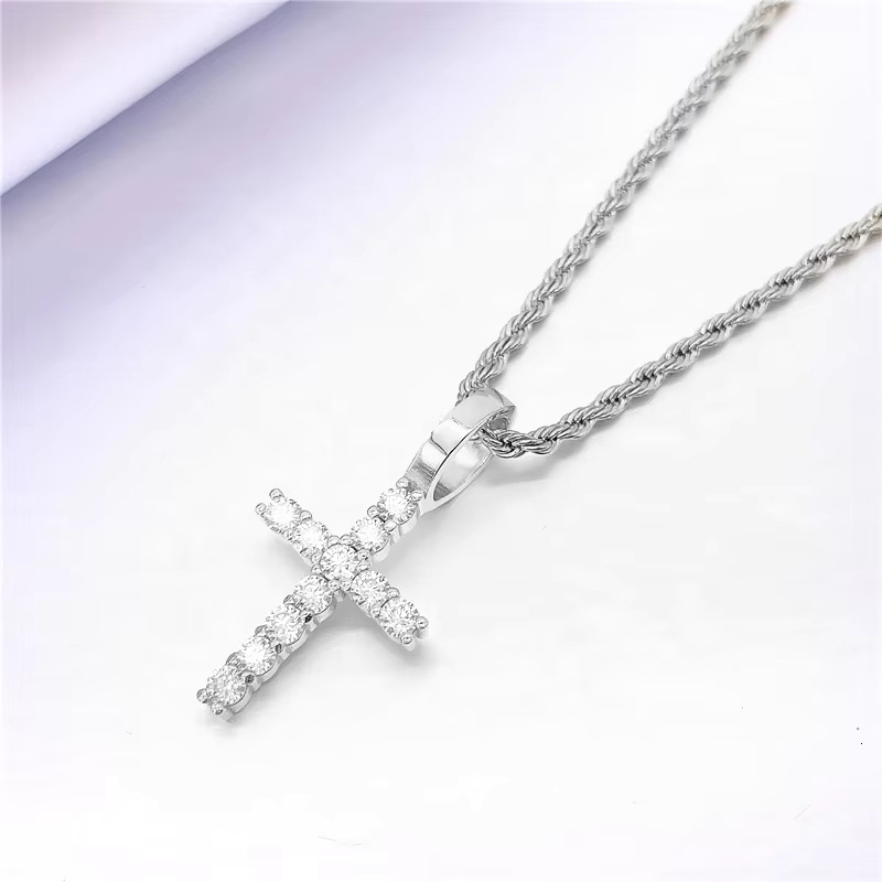 2021 Popular Hip Hop Pendant Jewelry Man Prong Setting High Quality Wholesale Price VVS Moissanite Pendants