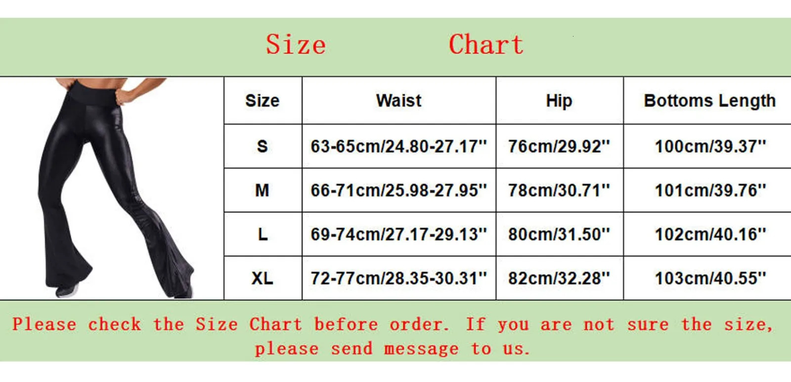 Top Sell Wide Pants For Women Stitching Leather Bell Bottoms Elastic Leather Pants Cargo Pants For Women Plus Size 250305