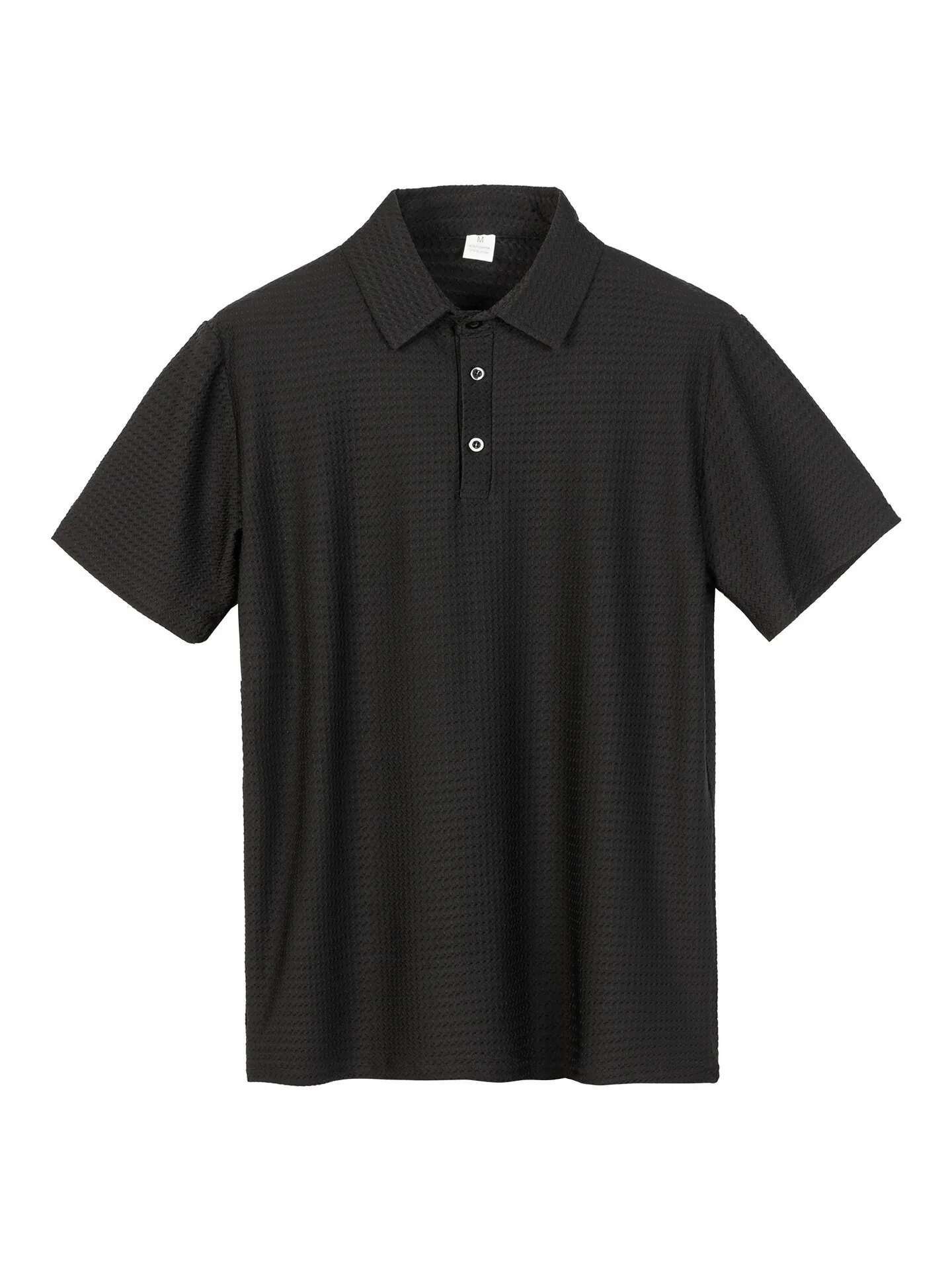Cross-Border Summer Sell High-End New Quick Dry Men's Ice Silk Collar POLO Polo Shirt