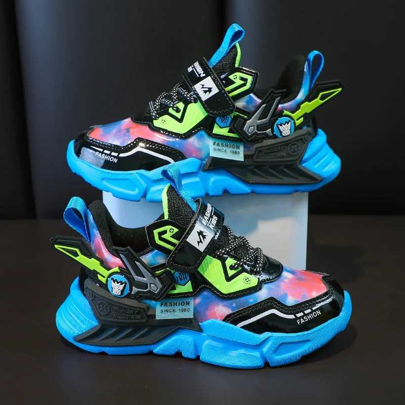 A new pair of boys sports shoes dad shoes casual shoes boys mechanical sle outdoor shoes running shoesXJ250311