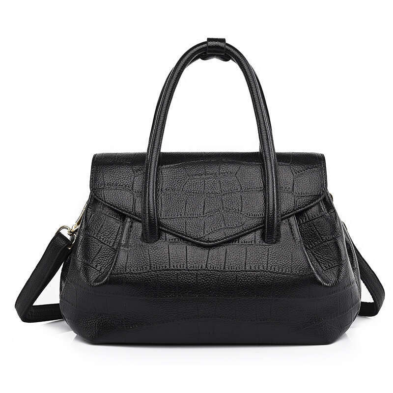 Women's Bags New large capacity handbag for women, versatile and high-end women's handbag, crocodile patterned tote bag, can be carried on o