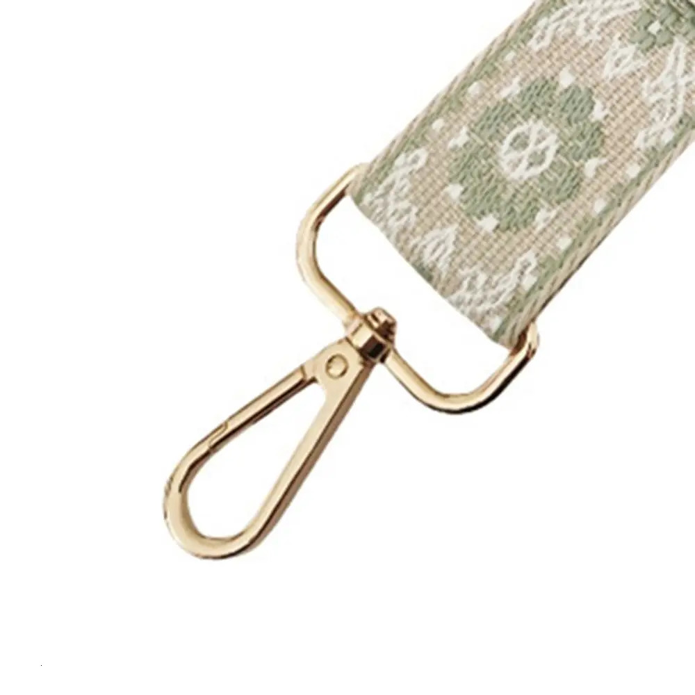 Wide Bag Strap Colorful Jacquard Nylon Replacement 3cm Handbag Belt 250311