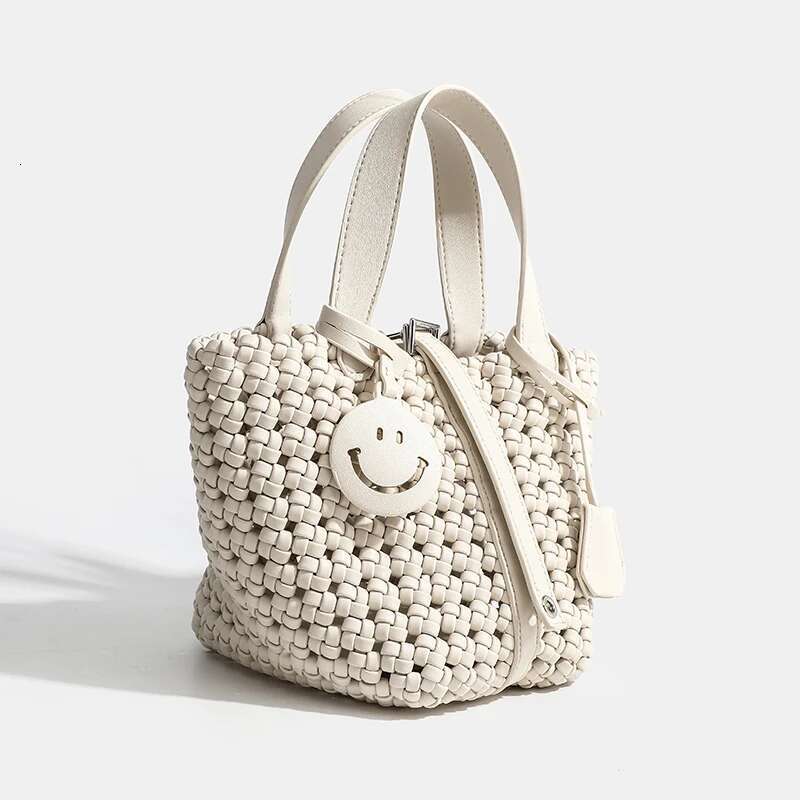 2025New Women's Shoulder Bag Smig Face Ornament Tote Windmill Structure Style For Women Fashion Elegant Handbag