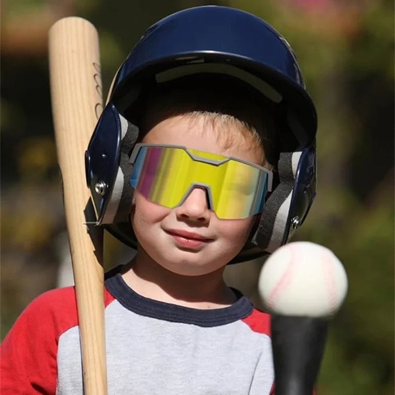 Cool Ku Kids Sunglasses Polarized Youth Baseball Sunglasses Sports Cycling Glasses UV400 for Boys Girls Age 8-14 250311