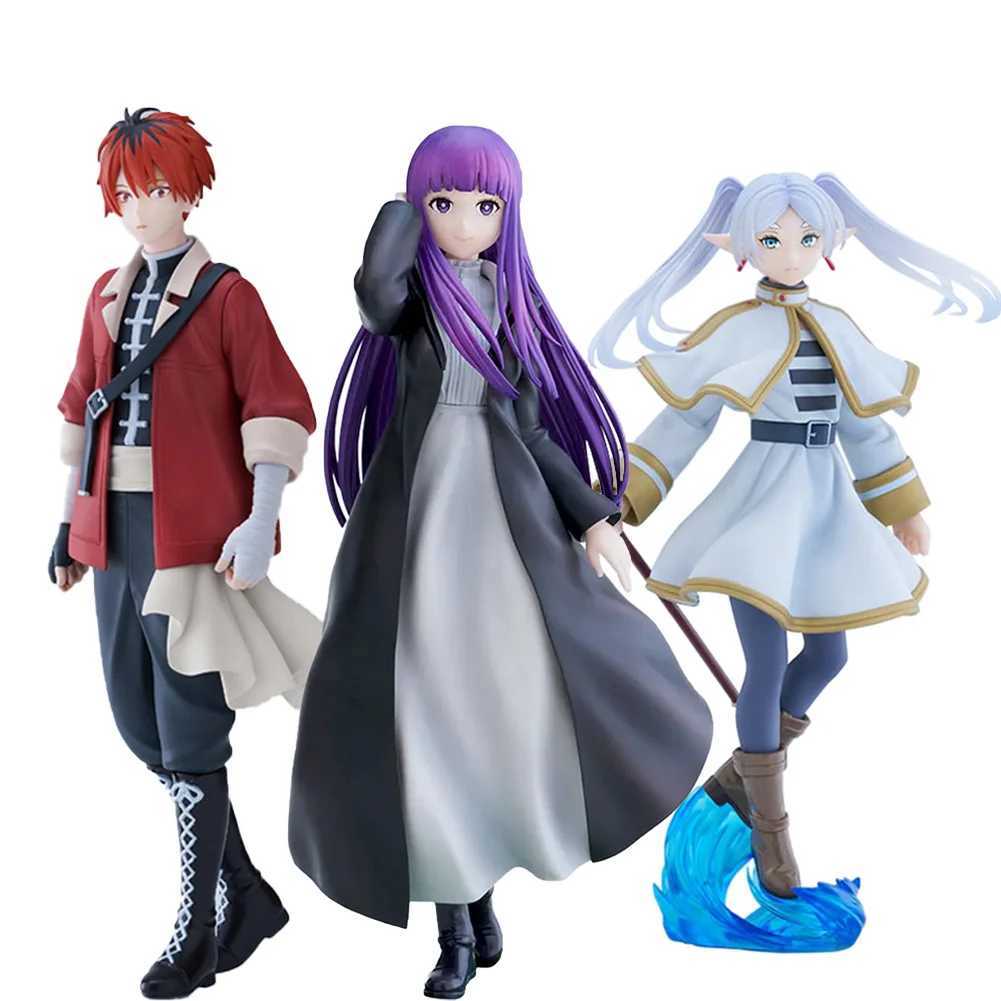 19cm Beyond Journeys End Frieren Action Figure Stark Fern Anime Figure PVC statue collectible model decoration doll toy giftXJ250311