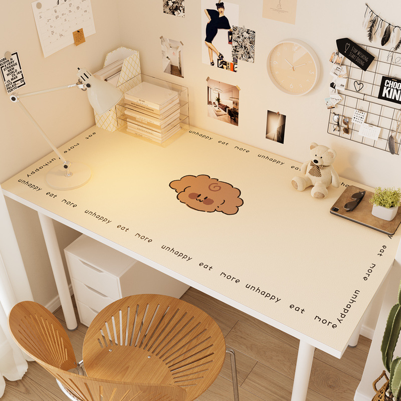 Desk study waterproof tablecloth children's computer desk mat oil-proof, scratch-resistant and wear-resistant mat 91ZV01