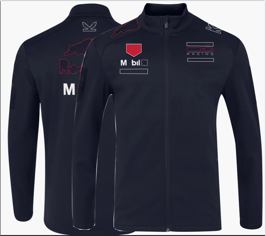 F1 Formula 1 hoodie team lapel T-shirt with the same custom