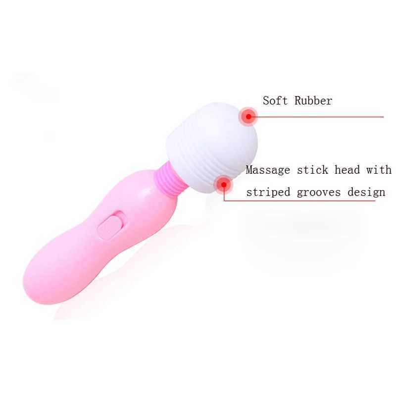 Adult Wand Vibrator Masturbation Clit Stimulator G Spot Orgasm Massage Anal Vaginal Sex Toys Women Lover Massager Clitoris StickXJ250311