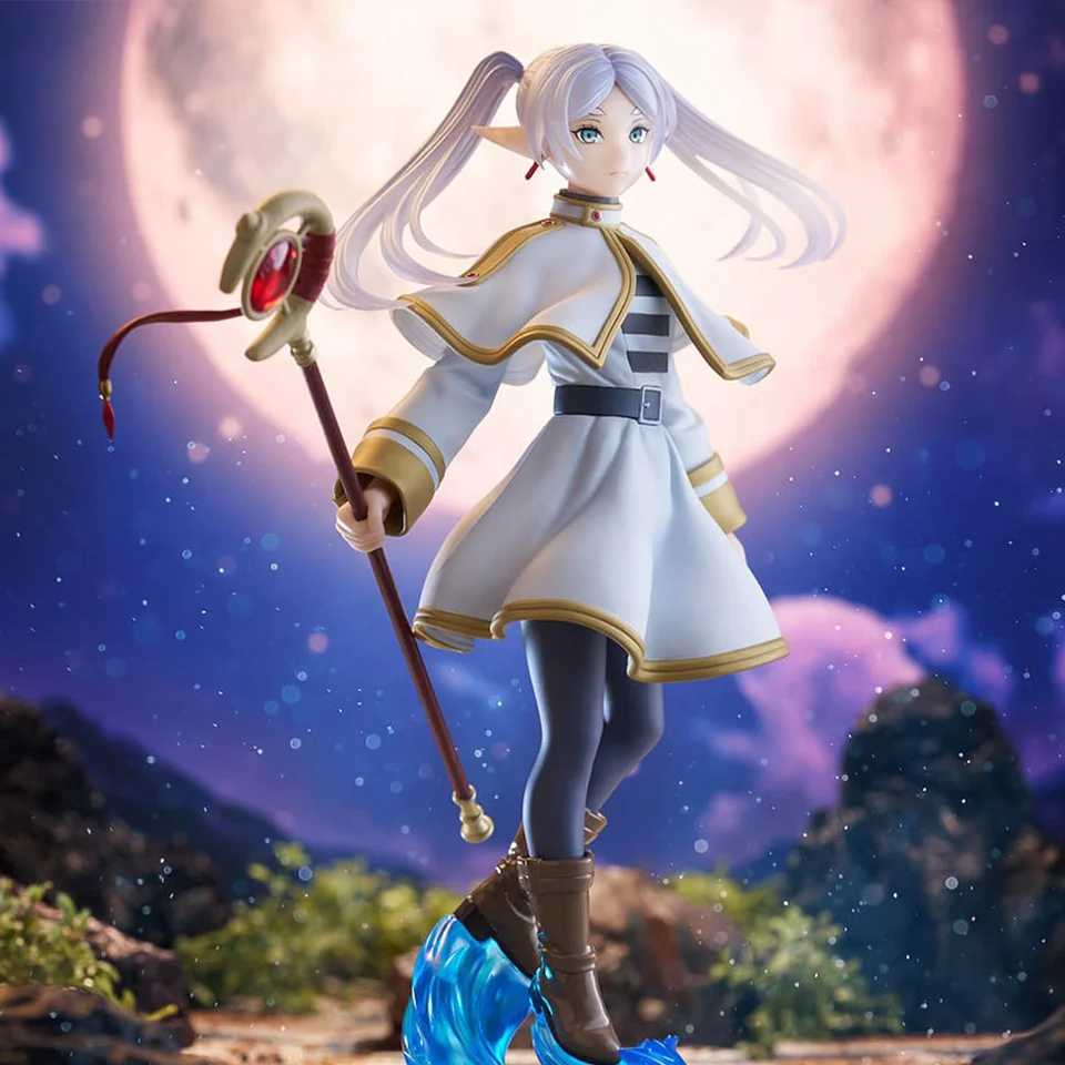 19cm Beyond Journeys End Frieren Action Figure Stark Fern Anime Figure PVC statue collectible model decoration doll toy giftXJ250311