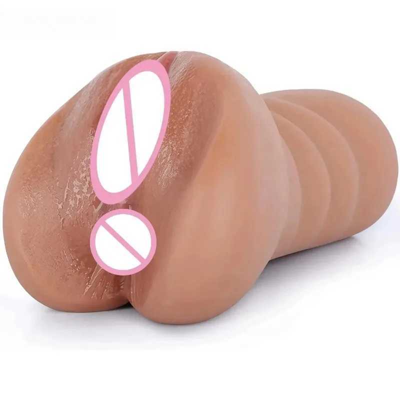 QUBANLV SexToys Male Masturbation Toy Full Size Masturbation Cup 650g Airplane Cup Real Vaginal Experience Adult Sex ProductXJ250311