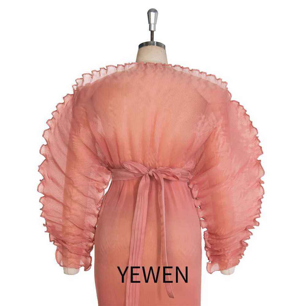 Elegant Pleated Maternity Gown Pregnancy Photoshoot Dress Photosession Outfit YW243144 X250224