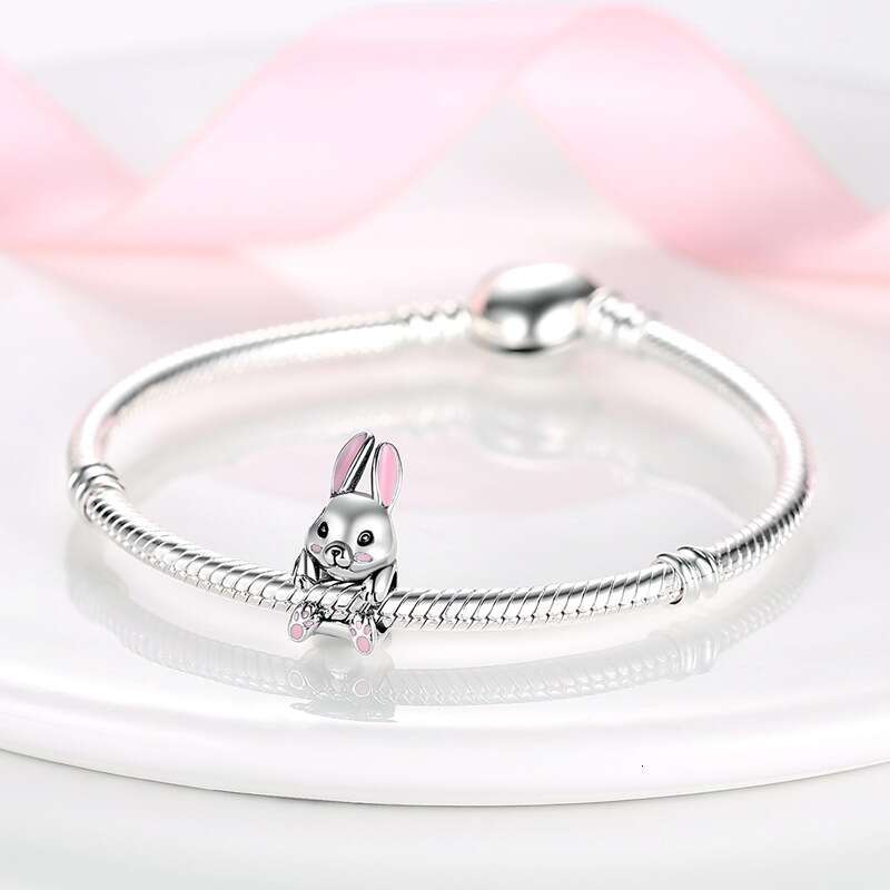 All kinds of 925 Sterling Silver Bead Charms for DIY Bracelet Pendant Accessories Animal Owl Rabbit